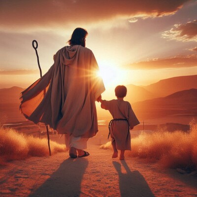 Redeviens un enfant pour traverser les épreuves de la vie - Archange Raphaël Psaume 123 cover