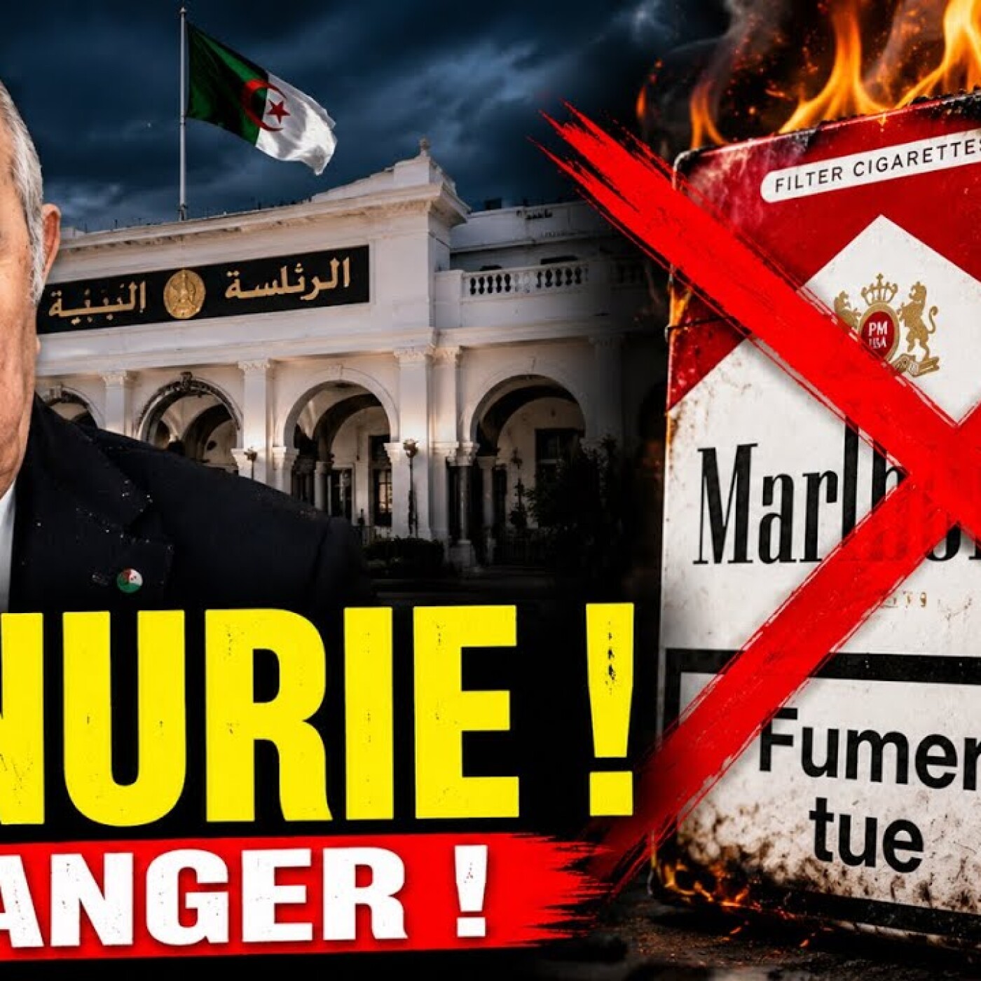 ⚠️ ATTENTION : Une crise du tabac menace de déstabiliser l’Algérie !