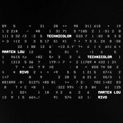 RIVO ET MARTEN LOU SORTENT « TECHNICOLOR ». cover