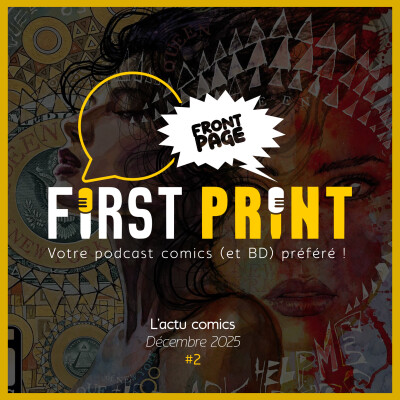 Front Page : l'actualité comics de décembre 2025 #2 (sur 3) ! cover