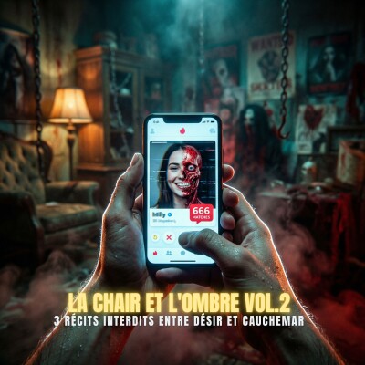 LA CHAIR ET L'OMBRE VOL.2 : 3 récits interdits entre désir et cauchemar | Podcast Horreur cover