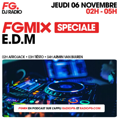 FG MIX SPÉCIAL E.D.M : AFROJACK cover