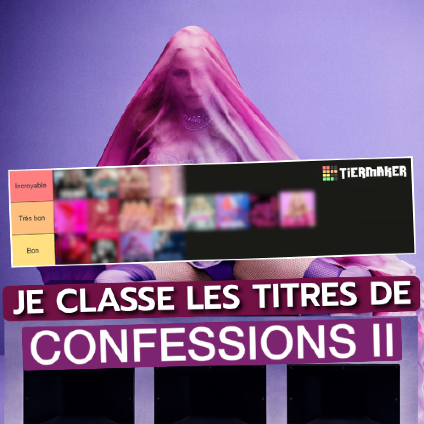 Confessions II - Madonna : je classe les titres de l'album (le classement peut vous surprendre)