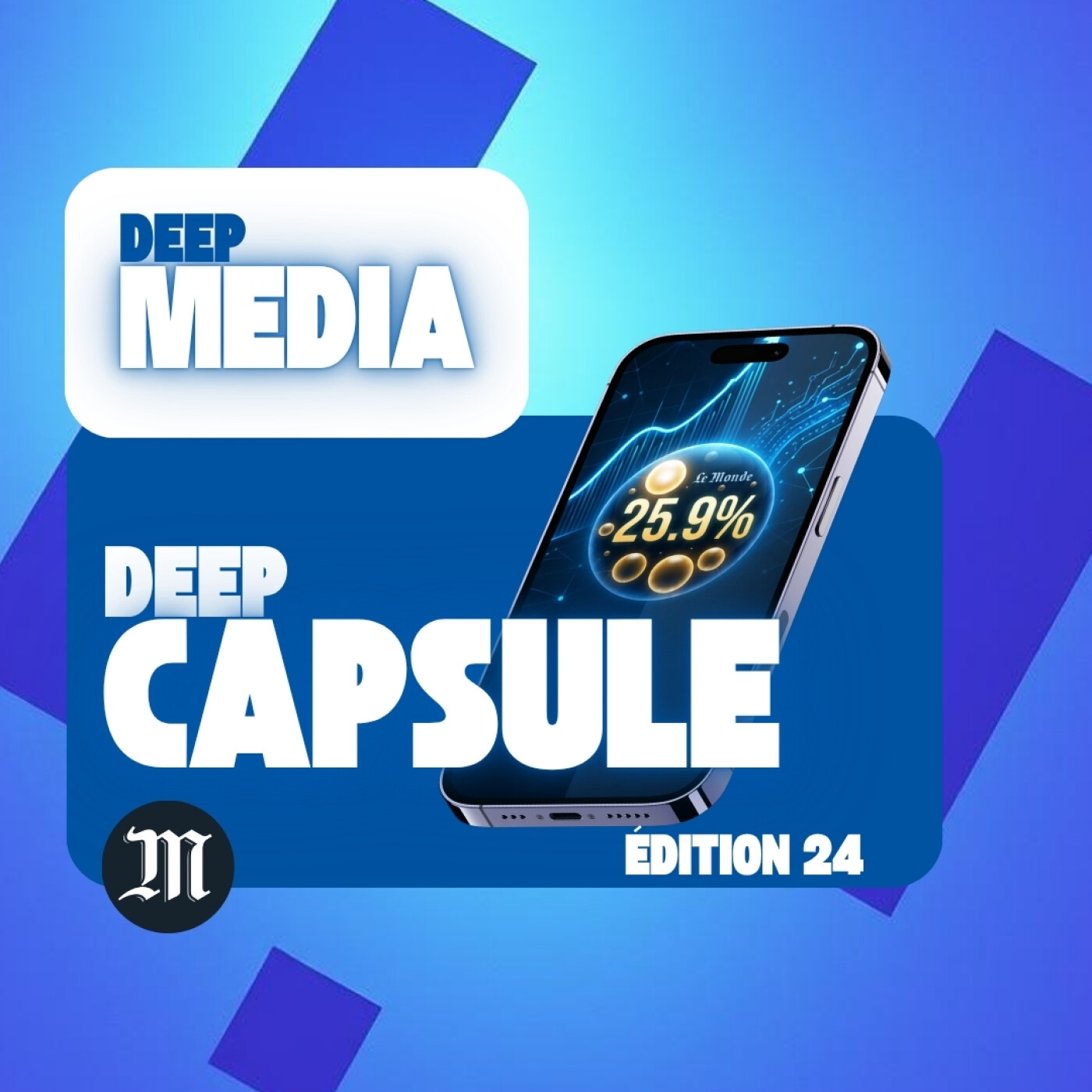 Le Monde prend (définitivement ?) l’avantage dans la guerre des audiences IA 🎙️ Deep Capsule #24 - Deep Media 🎧 episode artwork