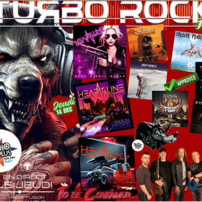 TURBO ROCK#1077 Le 14 Décembre - Interview & Standing Ovation HEART LINE  avec Gilles & Jean Claude cover