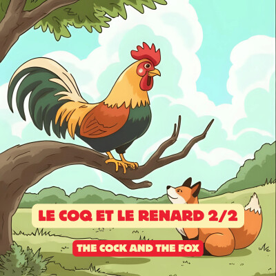 Fable de la Fontaine - Le coq et le renard - partie 2/2 cover