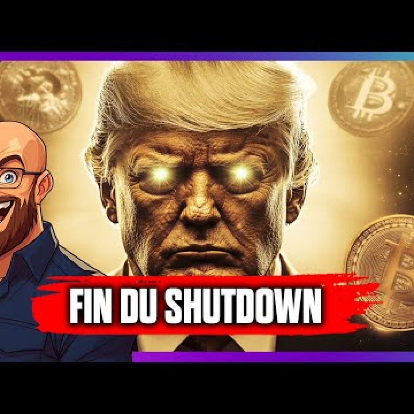🚀BITCOIN : la FIN du SHUTDOWN et le début du PUMP ?