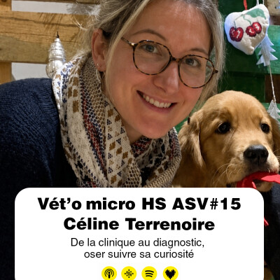 HS ASV #15 - Céline Terrenoire : De la clinique au diagnostic, oser suivre sa curiosité cover