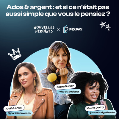 Podcast live "Ados & Argent" - Venez assister à un enregistrement du podcast chez Pixpay [MESSAGE AUX PARENTS] cover