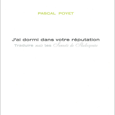 J'ai dormi dans votre réputation cover