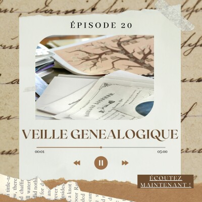 #20. La veille généalogique cover