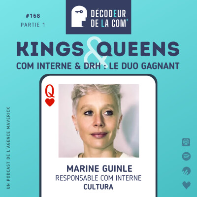 Com Interne & DRH : un Duo Gagnant chez Cultura | Marine Guinle, Resp Com interne, Cultura | Ep 168 cover