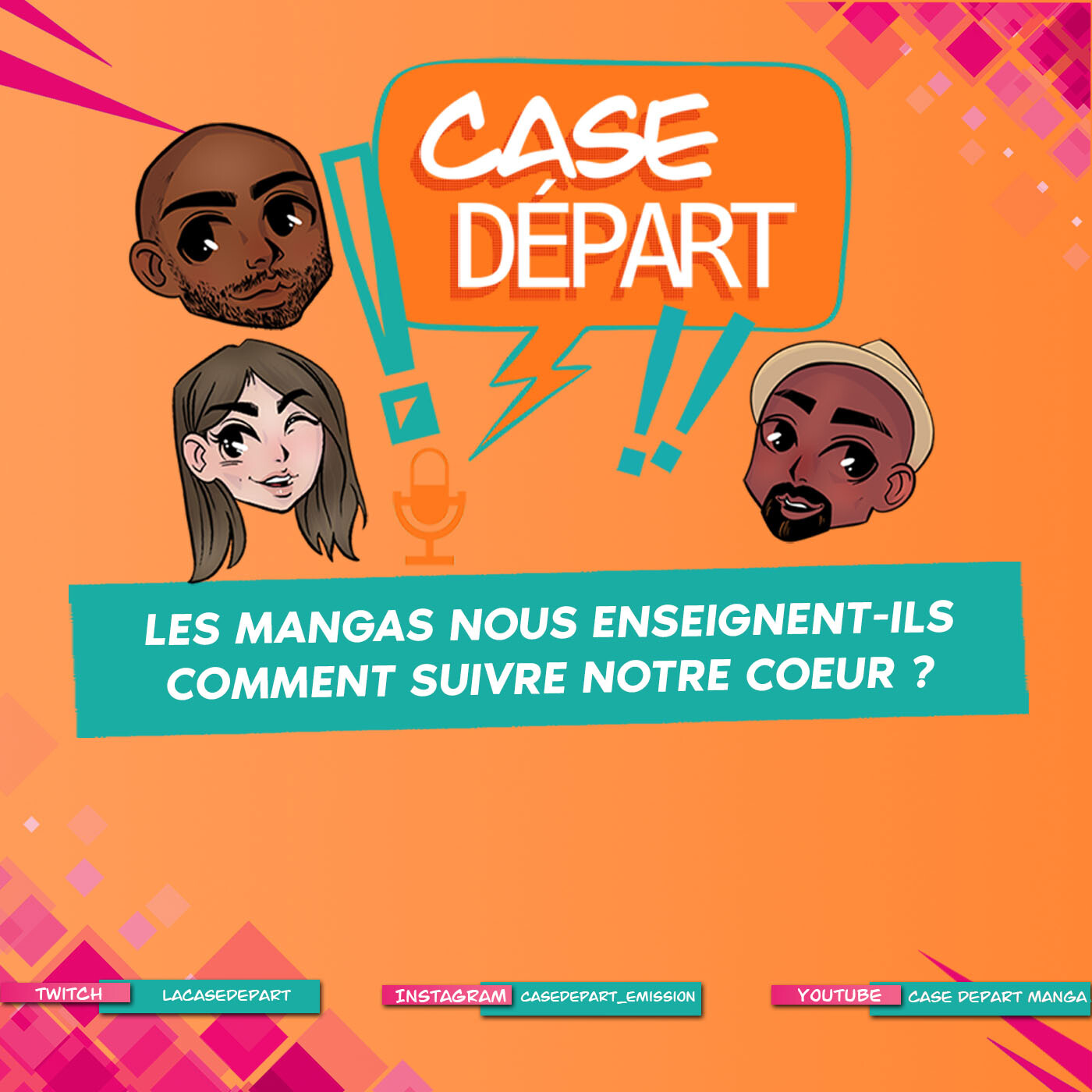Case Départ - Le podcast manga et développement personnel