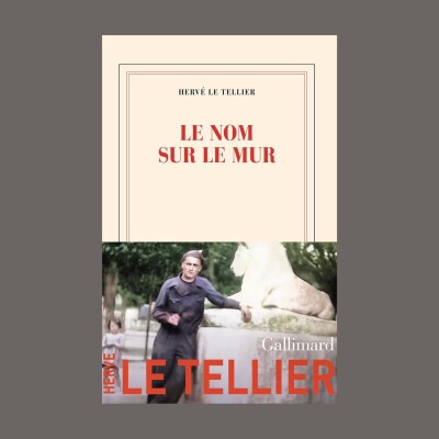 Hervé Le Tellier - Le nom sur le mur cover