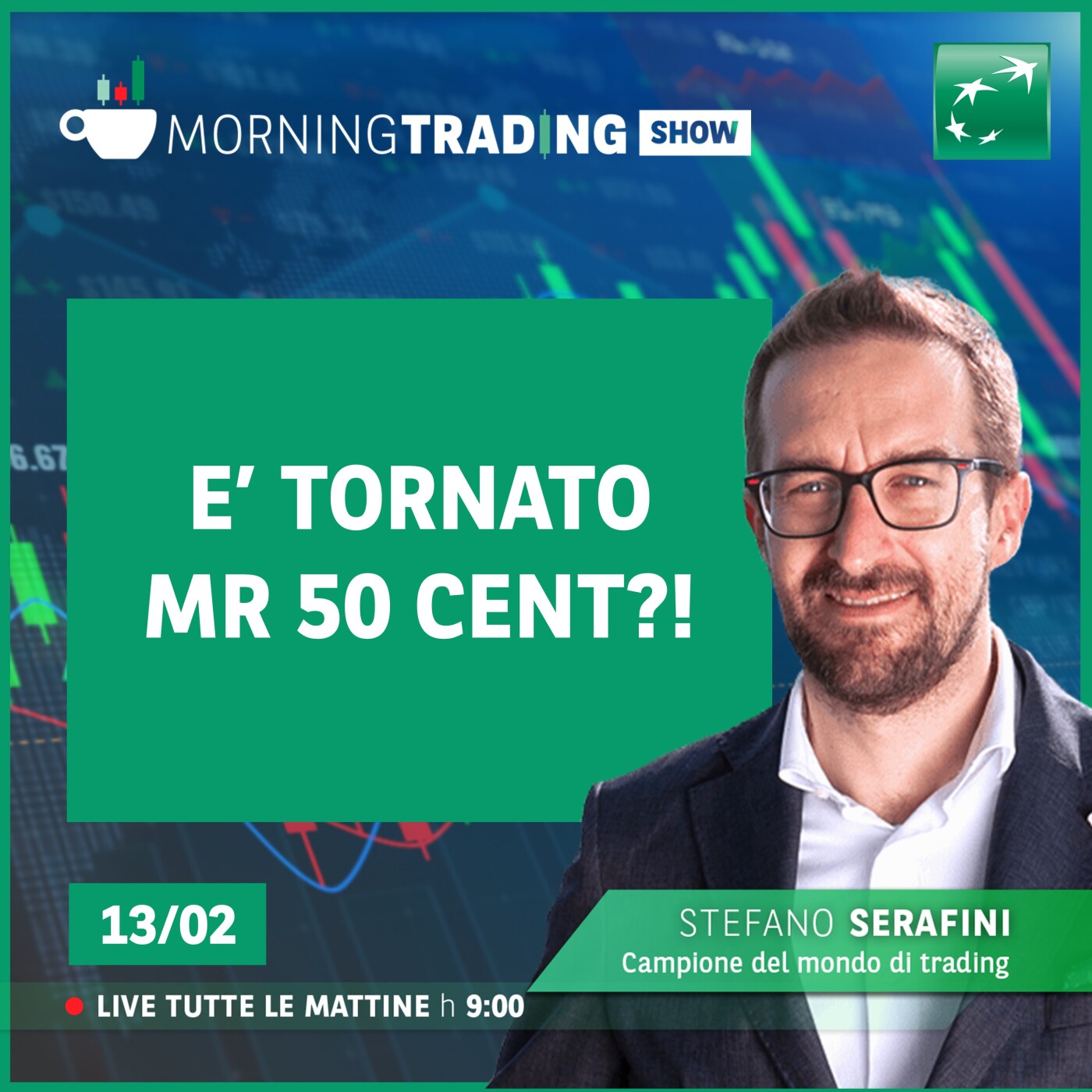E' tornato Mr 50 Cent! - Morning Trading Show episode artwork
