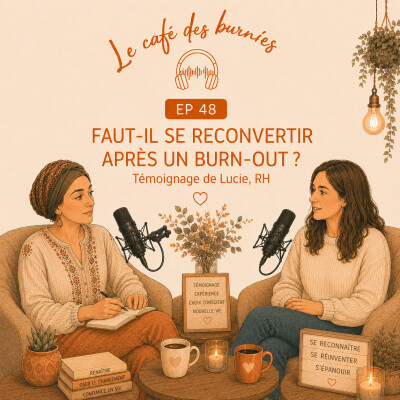 EP 48 FAUT-IL SE RECONVERTIR APRÈS UN BURN-OUT ? Témoignage de Lucie, RH cover