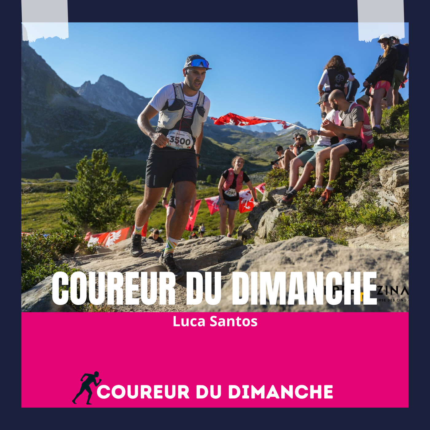 Au-delà du mur - progresse en course à pied