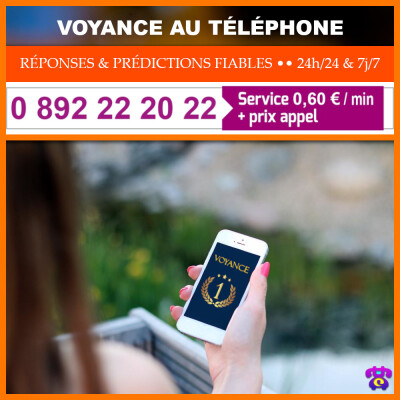 Voyance Paris 0892 22 20 22 voyance par téléphone cover