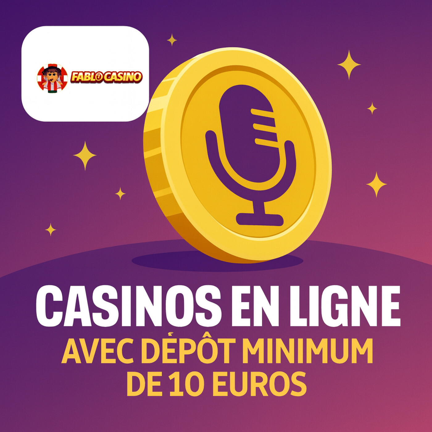 Casinos en ligne avec dépôt minimum de 10 € : top sélection episode artwork