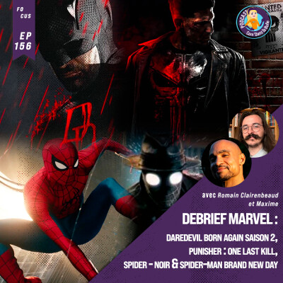 CDTB : Debrief Marvel : Daredevil, Punisher, Spider-Noir & Spider-Man Brand New Day cover