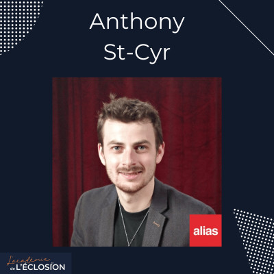 ANTHONY St-Cyr ALIAS Entrepreneur en confidence cover
