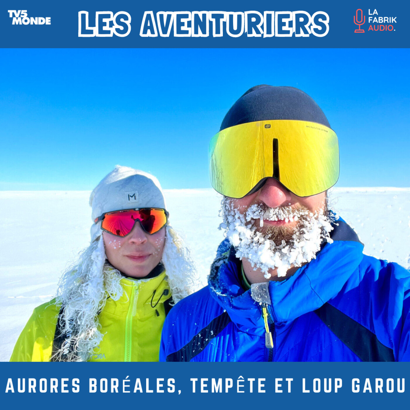 Aurores boréales, tempête et loup garou