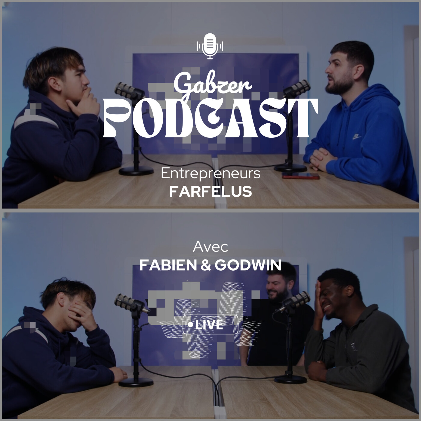 Gabzer - Podcast n°1 : Fabien & Godwin podcast artwork