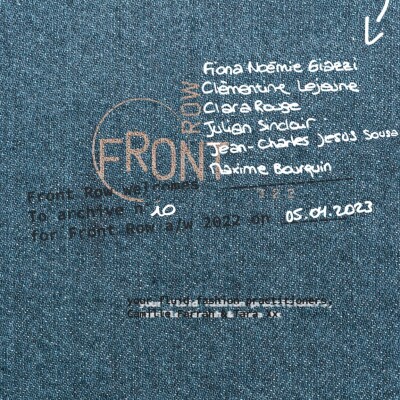 Archive n°10 : Penser la mode à plusieurs avec Clara, Maxime, Fiona Noémie, Clémentine, Julian et Jean-Charles cover