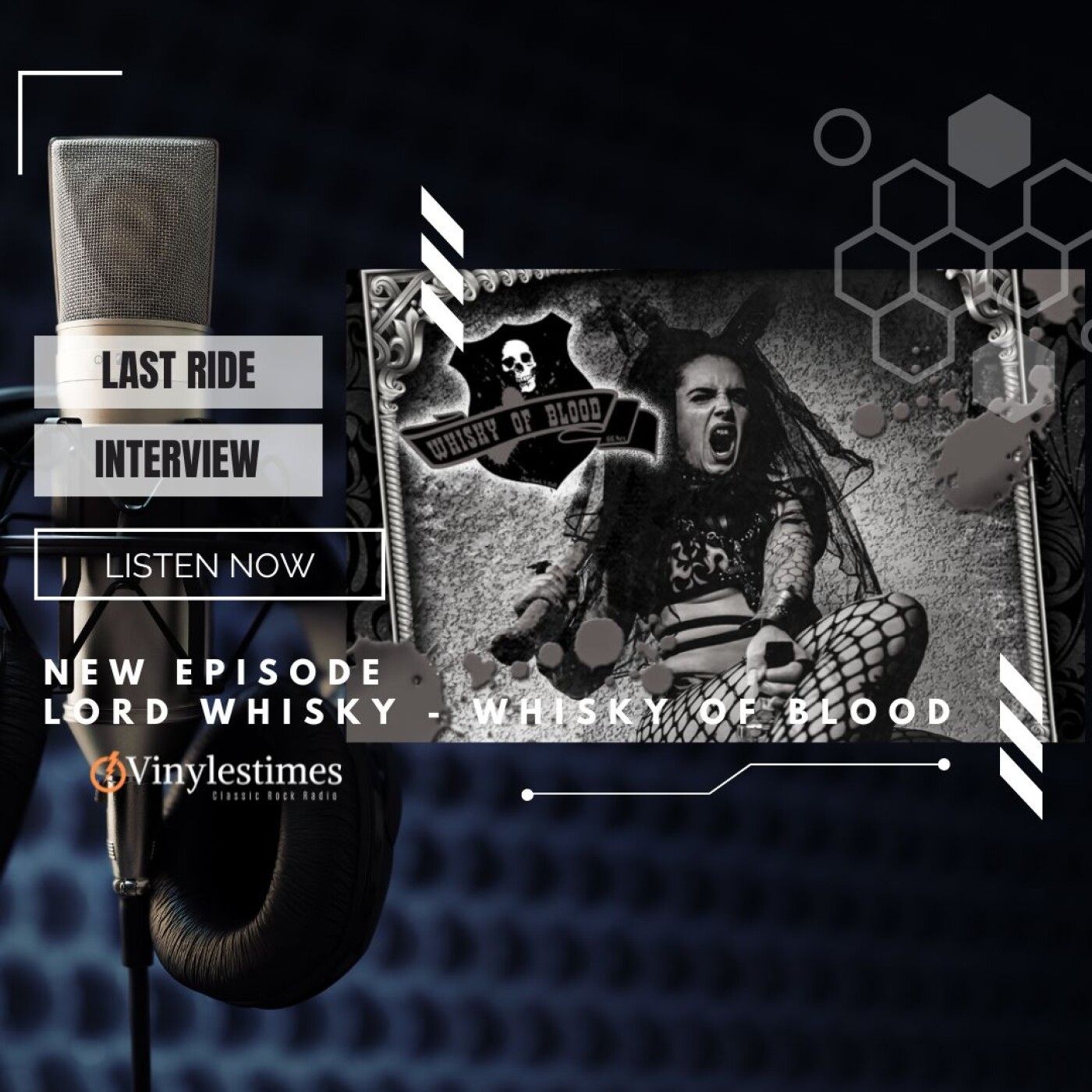 Last Ride - Interview de Lord Whisky du groupe Whisky Of Blood.