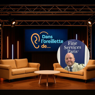 Episode 11 Dans l'oreillette de...Maxime Coustet Fine Services Paris cover