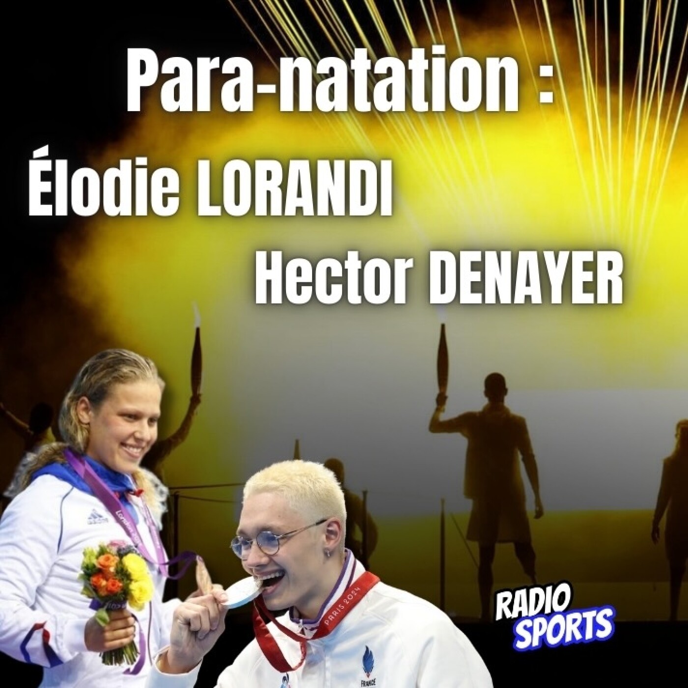 Para-natation : Élodie Lorandi et Hector Denayer, sport, handicap et engagement