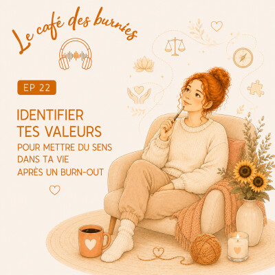 EP 22 IDENTIFIER TES VALEURS POUR METTRE DU SENS DANS TA VIE APRÈS UN BURN-OUT cover