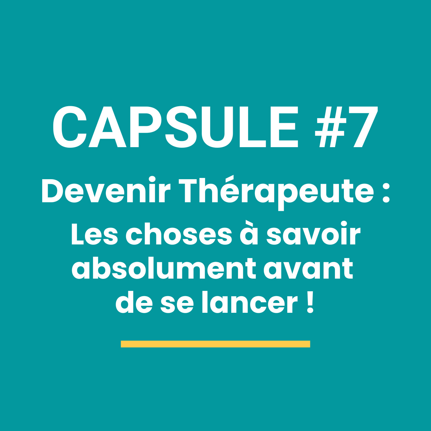 Réussir Comme Thérapeute: le podcast