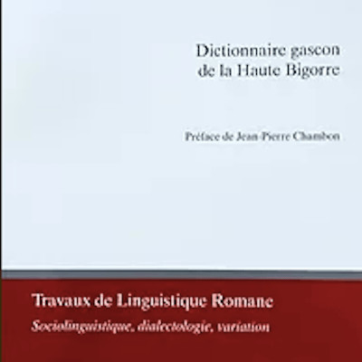 "Dictionnaire gascon de la Haute-Bigorre" de Jean-Louis Massoure cover