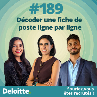 EP.#189 Décoder une fiche de poste ligne par ligne cover