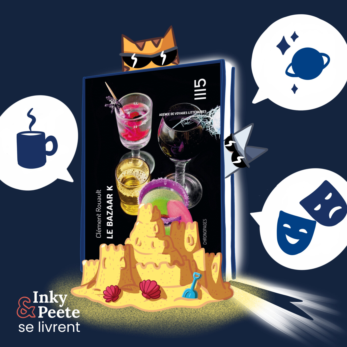 Inky et Peete se livrent
