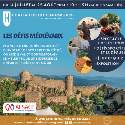 Château du Hohlandsbourg : Les défis médiévaux arrivent cover