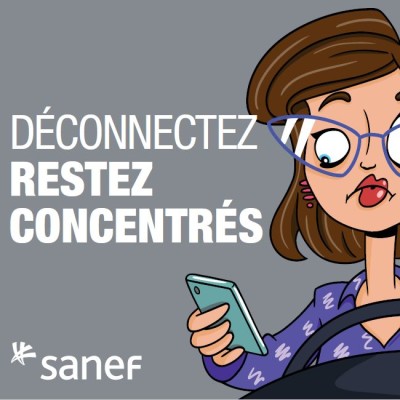 Nouvelle campagne de sécurité Sanef! cover