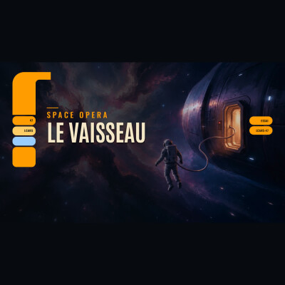 Space Opera 3 : Le Vaisseau — Enterprise, Serenity, Moya, Rocinante cover