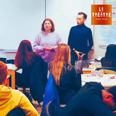 Interview de Lea et Oussama, comédien.nes de la pièce Personne n'est ensemble sauf moi cover