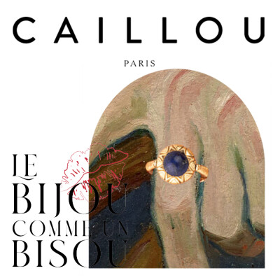 calendrier de l'Avent avec Caillou Paris #3 une bague en lapis lazuli pour mon homme cover