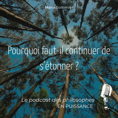 Pourquoi faut-il continuer de s'étonner ? cover
