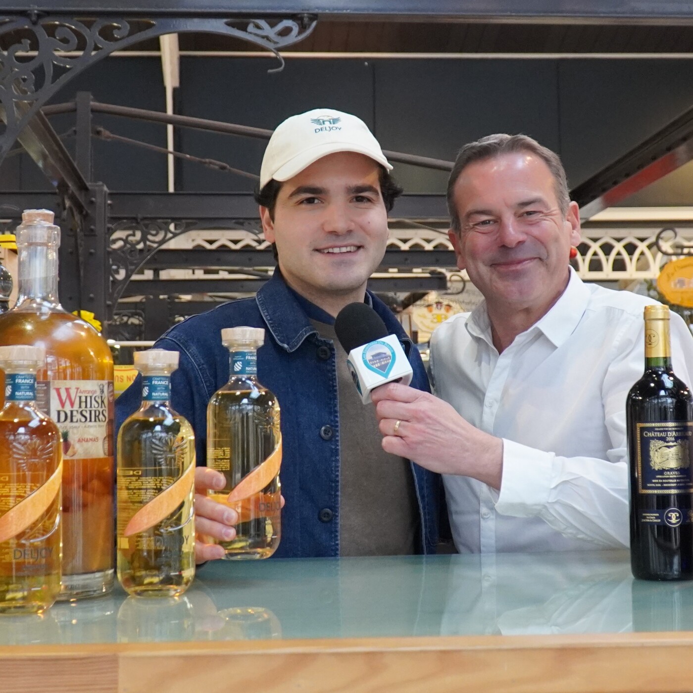 Aux Halles d'Arcachon, les Caves de Valoray référencent désormais la liqueur Deljoy. Frédéric Delpeuch réagit avec enthousiasme episode artwork