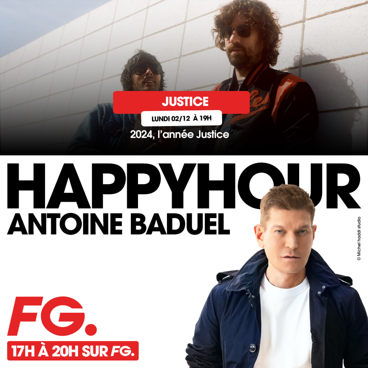 HAPPY HOUR INTERVIEW : JUSTICE