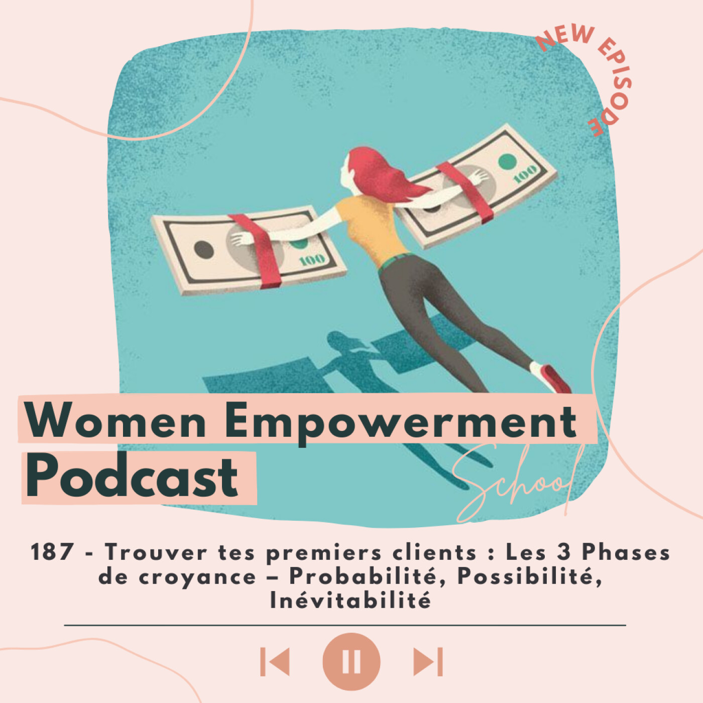 187. Trouver tes premiers clients : Les 3 Phases de croyance – Probabilité, Possibilité, Inévitabilité episode artwork