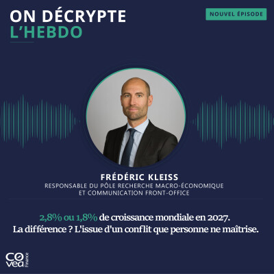 2,8% ou 1,8% de croissance mondiale en 2027. La différence ? L'issue d'un conflit que personne ne maîtrise. cover