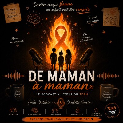 20 : 🎙️ UNE FLAMME POUR NOS ENFANTS, LE TDAH TOUR QUI TRAVERSE LA FRANCE cover