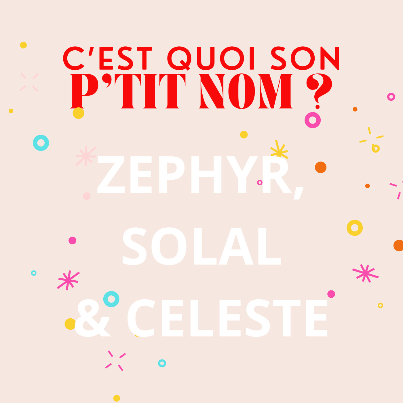 [TRIBU] Zéphyr, Solal et Céleste, se confronter enceinte aux critiques episode artwork