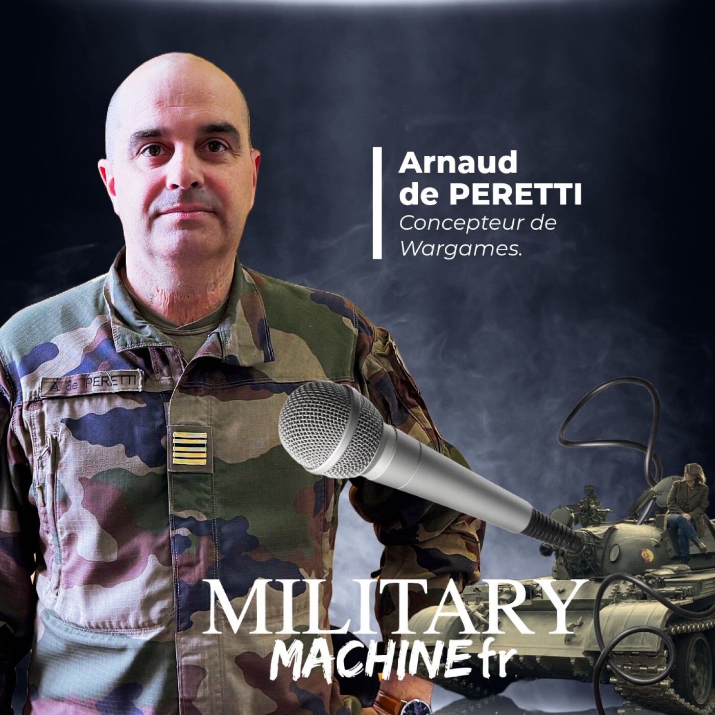 Il joue à la guerre pour former à la victoire : le Colonel Arnaud de Peretti, concepteur de wargames. episode artwork