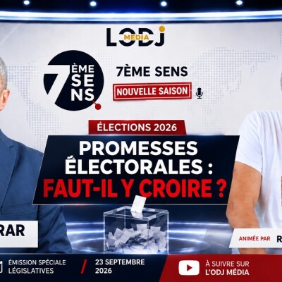 7ème Sens | spécial élections 2026 🇲🇦🗳️Ahmed Azirar : Promesses électorales : faut-il y croire ? cover
